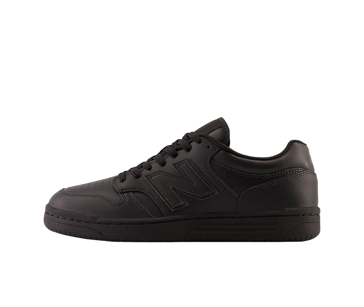 Overkicks - New Balance 480 Black (BB480L3B) - vista lateral