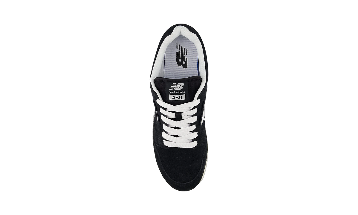Overkicks - New Balance 480 Black White Gum (BB480PTN) - par completo