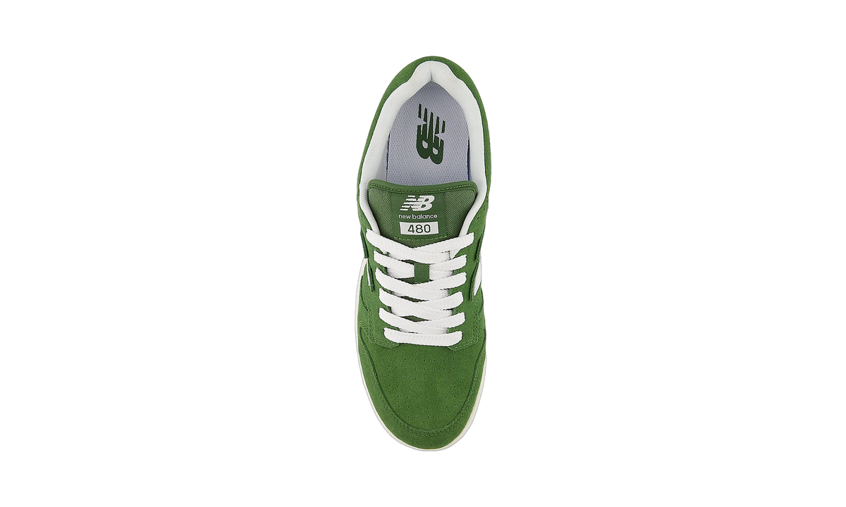 Overkicks - New Balance 480 Dark Olive White (BB480PTG) - par completo