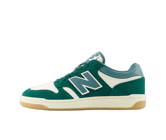 Overkicks - New Balance 480 Marsh Green Linen (BB480LPA) - vista lateral