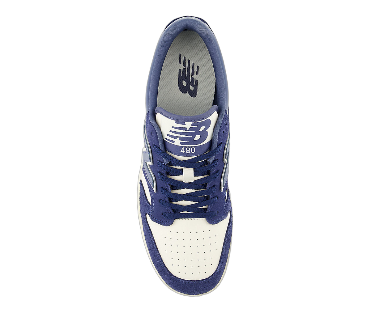 Overkicks - New Balance 480 Navy Linen (BB480LPC) - par completo
