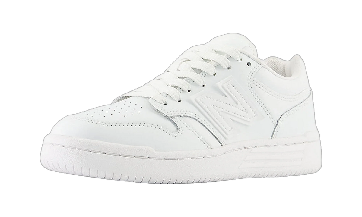Overkicks - New Balance 480 Triple White (GS) (GSB4803W) - imagen 2