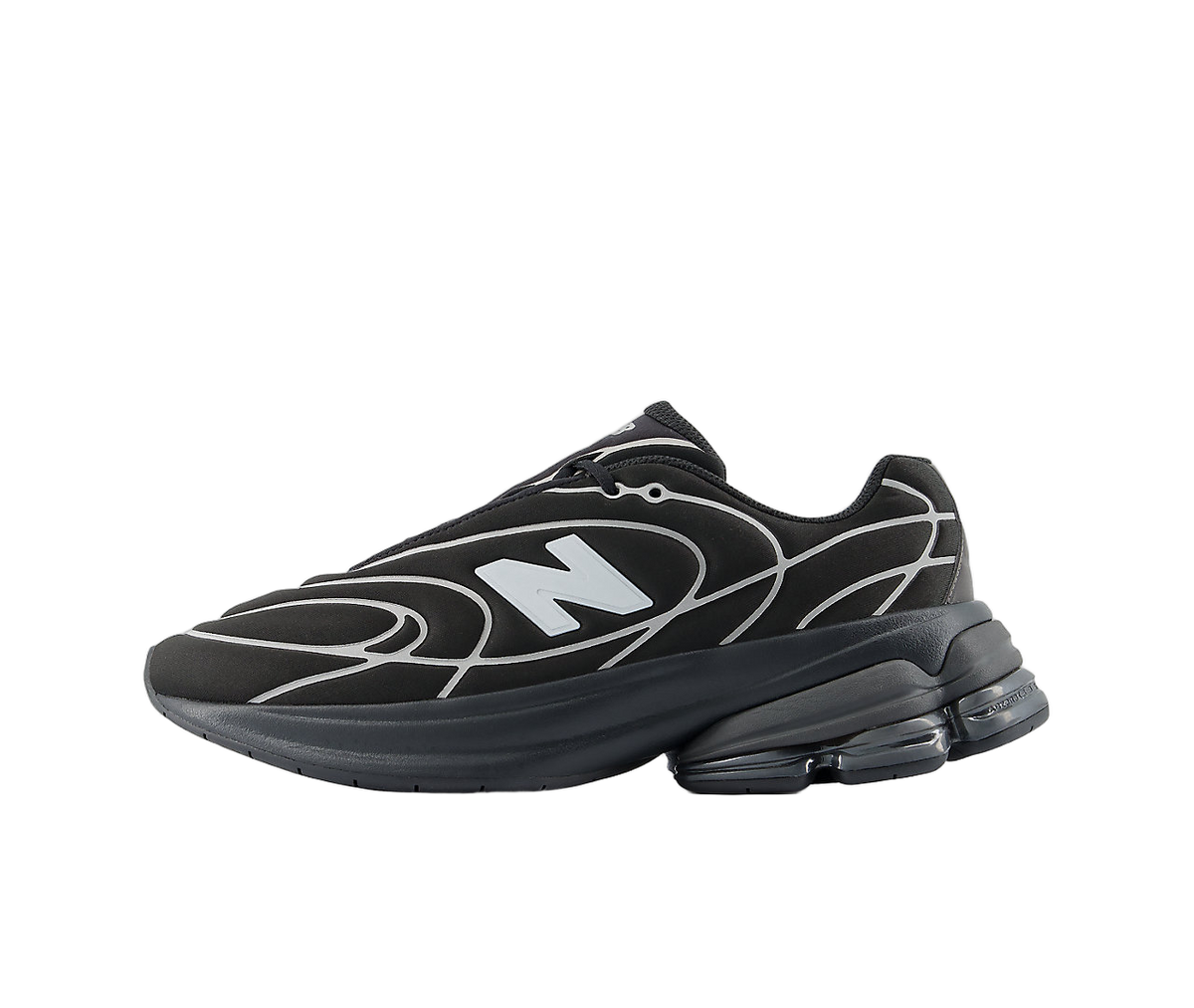 Overkicks - New Balance 5030 Black Silver Metallic (U50307G4) - vista lateral