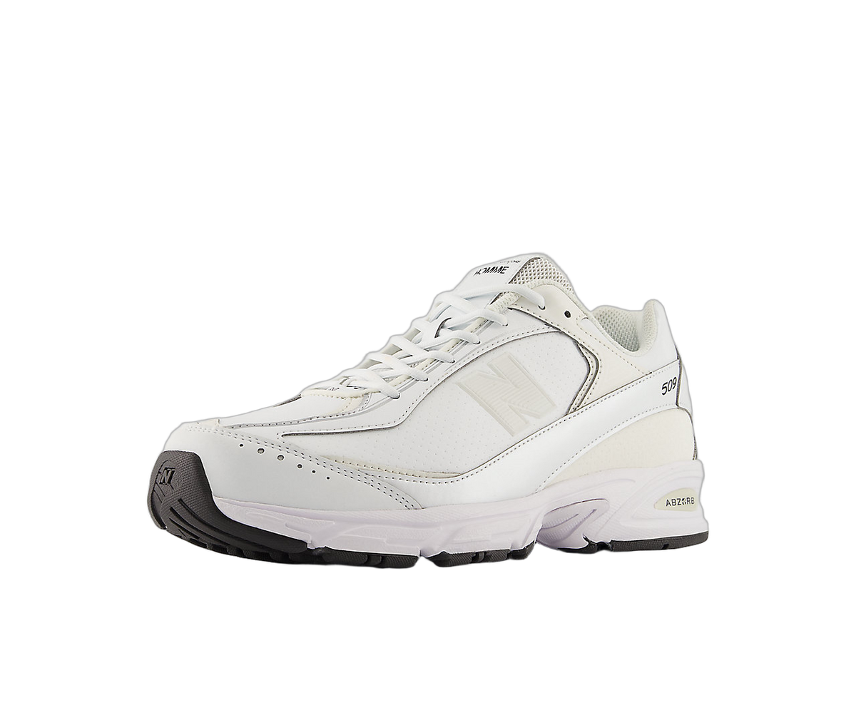 Overkicks - New Balance 509 Comme des Garçons Homme White (U509LCG) - vista trasera