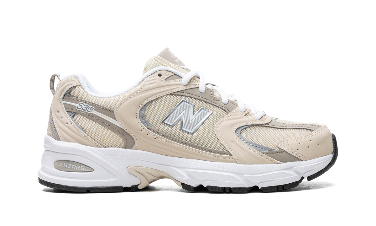 Overkicks - New Balance 530 Beige Aluminum (MR530SMD) - detalle talón