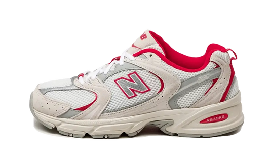 Overkicks - New Balance 530 Beige Red (MR530QB) - vista lateral