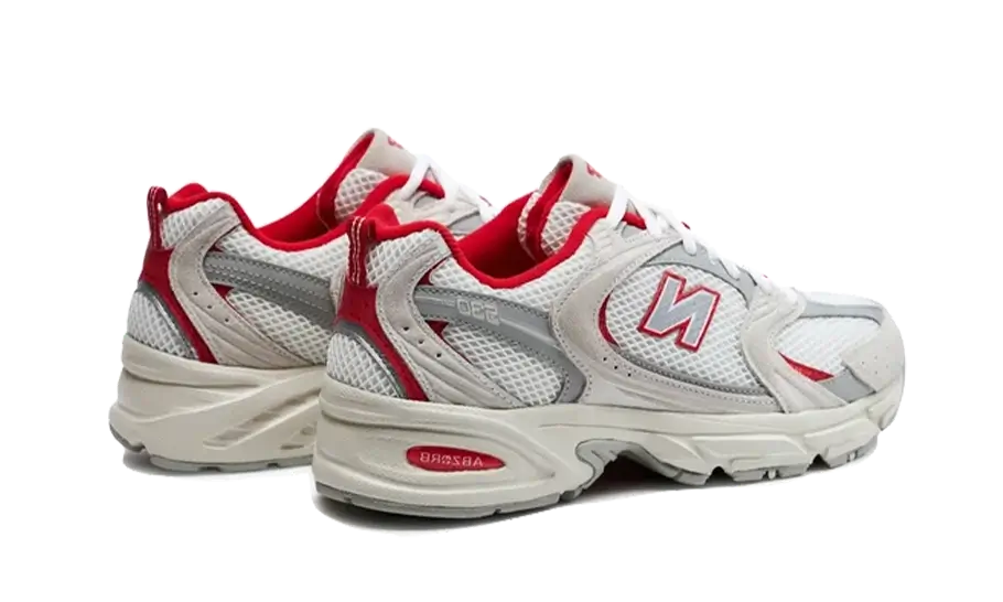 Overkicks - New Balance 530 Beige Red (MR530QB) - par completo
