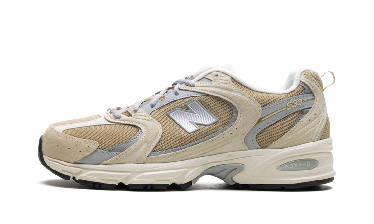 Overkicks - New Balance 530 Beige Sand (MR530CP) - vista lateral