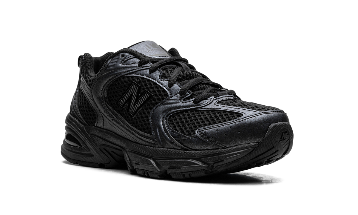 Overkicks - New Balance 530 Black Blue Mist (MR530PB) - detalle lateral interior