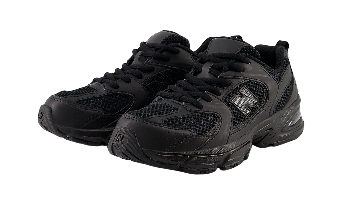 Overkicks - New Balance 530 Black Dark Grey (GS) (GR530PB) - imagen 2