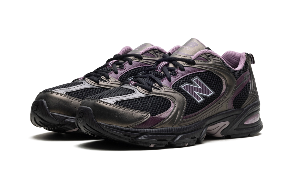 Overkicks - New Balance 530 Black Metallic Plum Brown (MR530ADD) - vista trasera