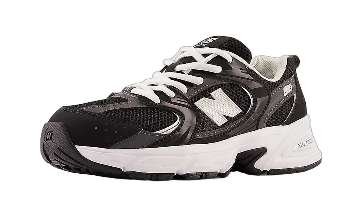 Overkicks - New Balance 530 Classic Black Grey (GS) (GR530CC) - imagen 2