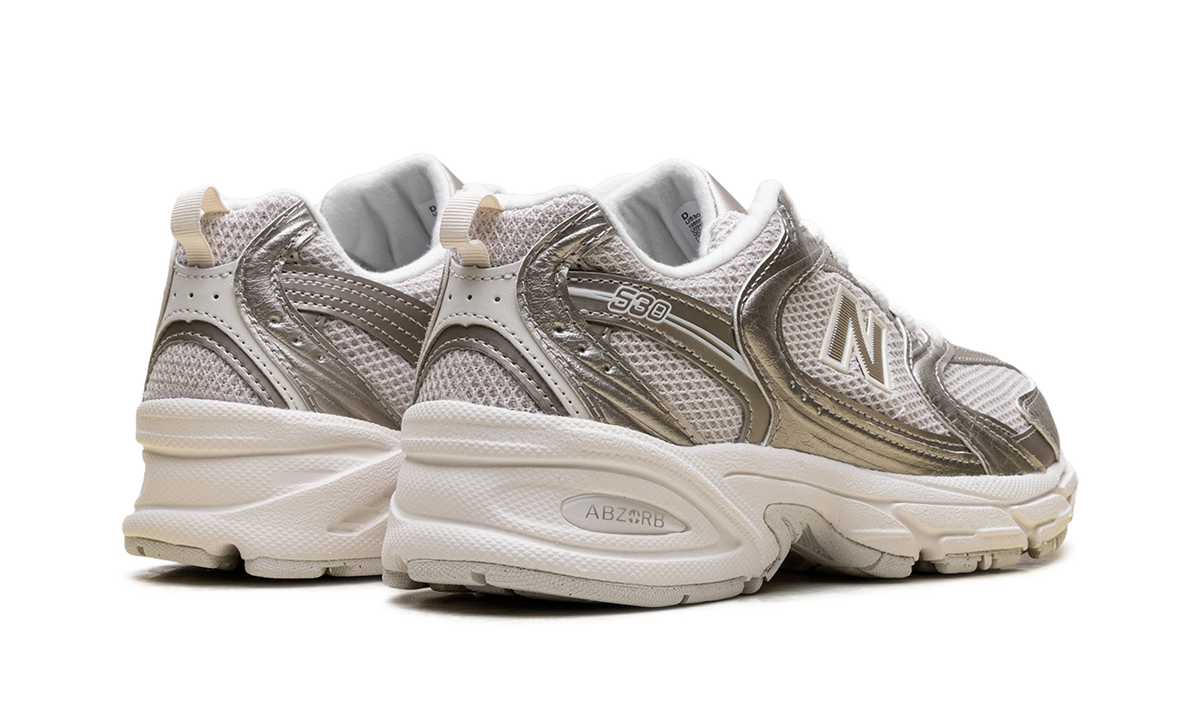 Overkicks - New Balance 530 Gold Metalic Linen (U5301Z0) - par completo