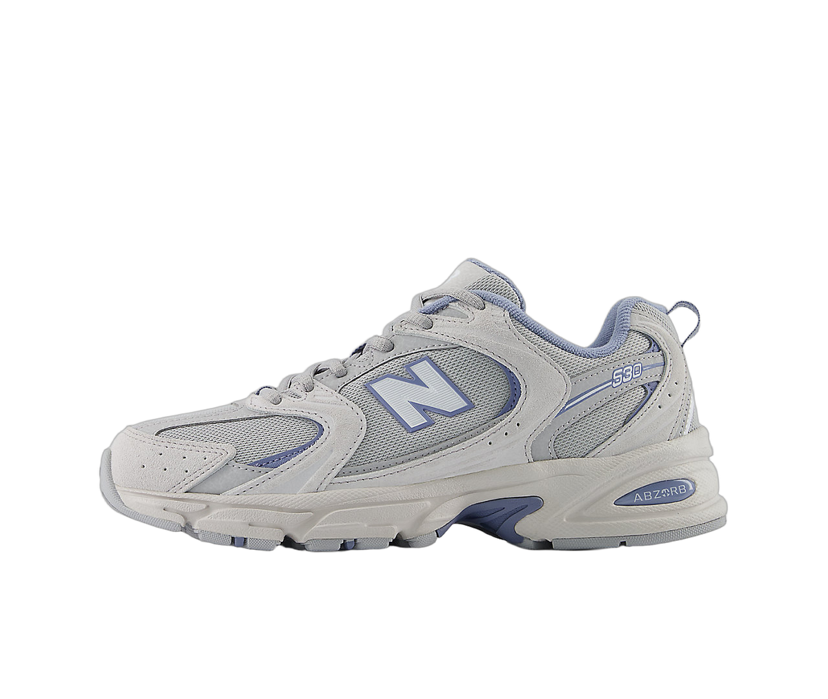 Overkicks - New Balance 530 Grey Matter Sea Blue (U530SMB) - vista lateral