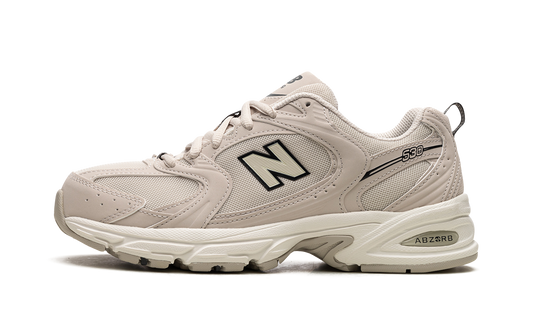 Overkicks - New Balance 530 Ivory (MR530SH) - vista lateral