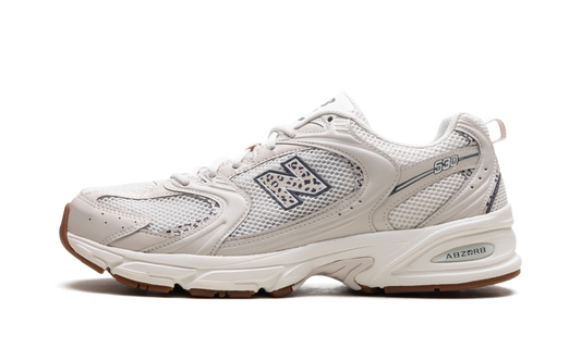 Overkicks - New Balance 530 Moonbeam Cow Print (MR530AAM) - vista lateral