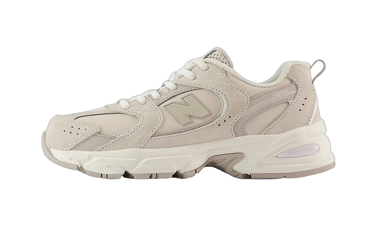 Overkicks - New Balance 530 Moonbeam Moonrock (GS) (GR530KE) - vista lateral