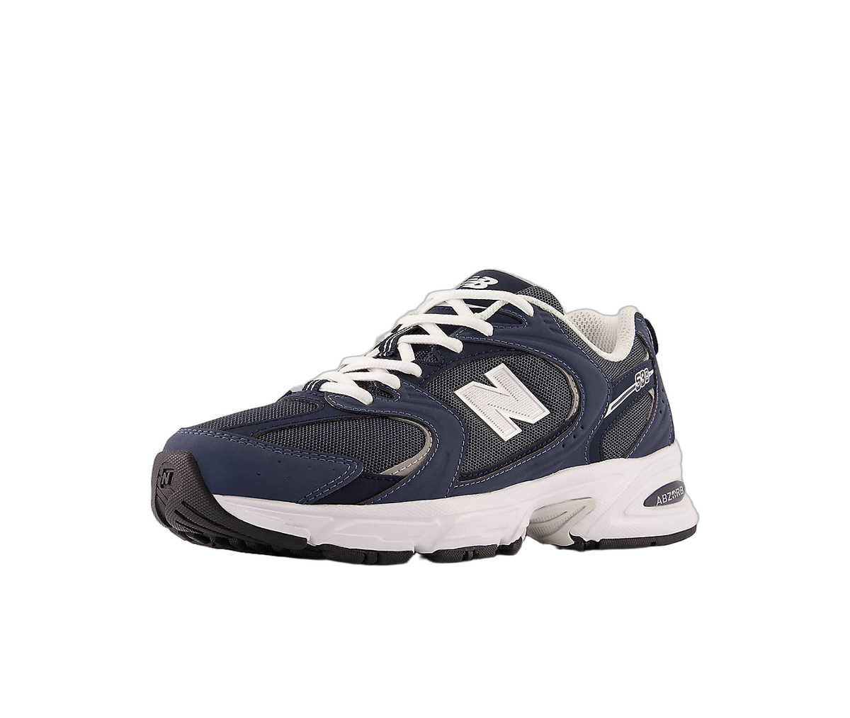 Overkicks - New Balance 530 Navy Silver (MR530SMT) - vista trasera
