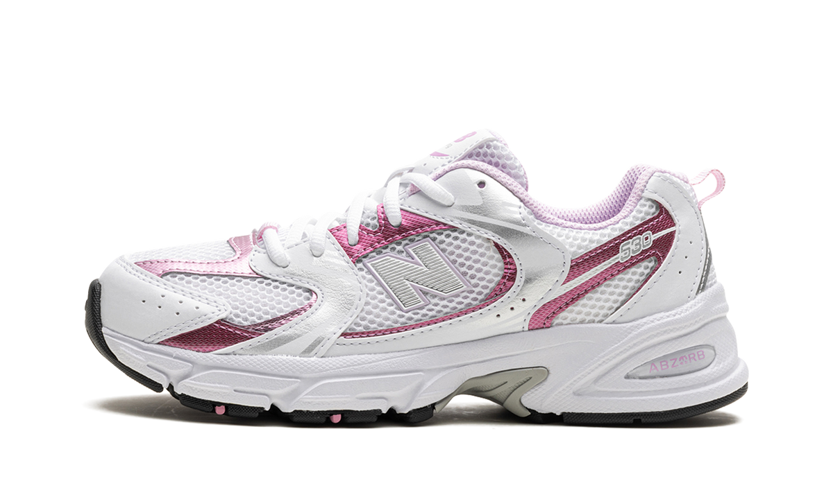 Overkicks - New Balance 530 Pink Sugar (GS) (GR530RK) - vista lateral