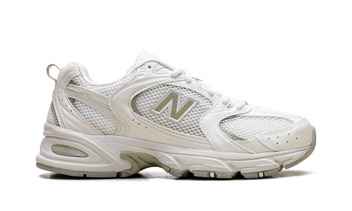 Overkicks - New Balance 530 Reflection Olivine (U530CSC) - detalle talón