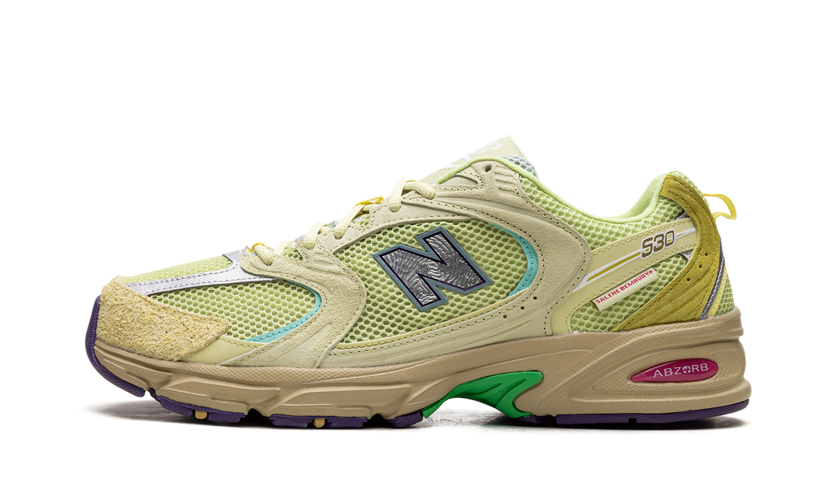Overkicks - New Balance 530 Salehe Bembury Prosperity Be The Prize (MR530PR) - vista lateral