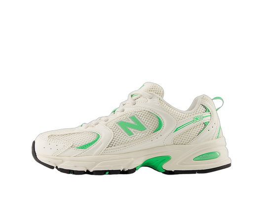 Overkicks - New Balance 530 Sea Salt Lime Leaf (U530CSI) - vista lateral