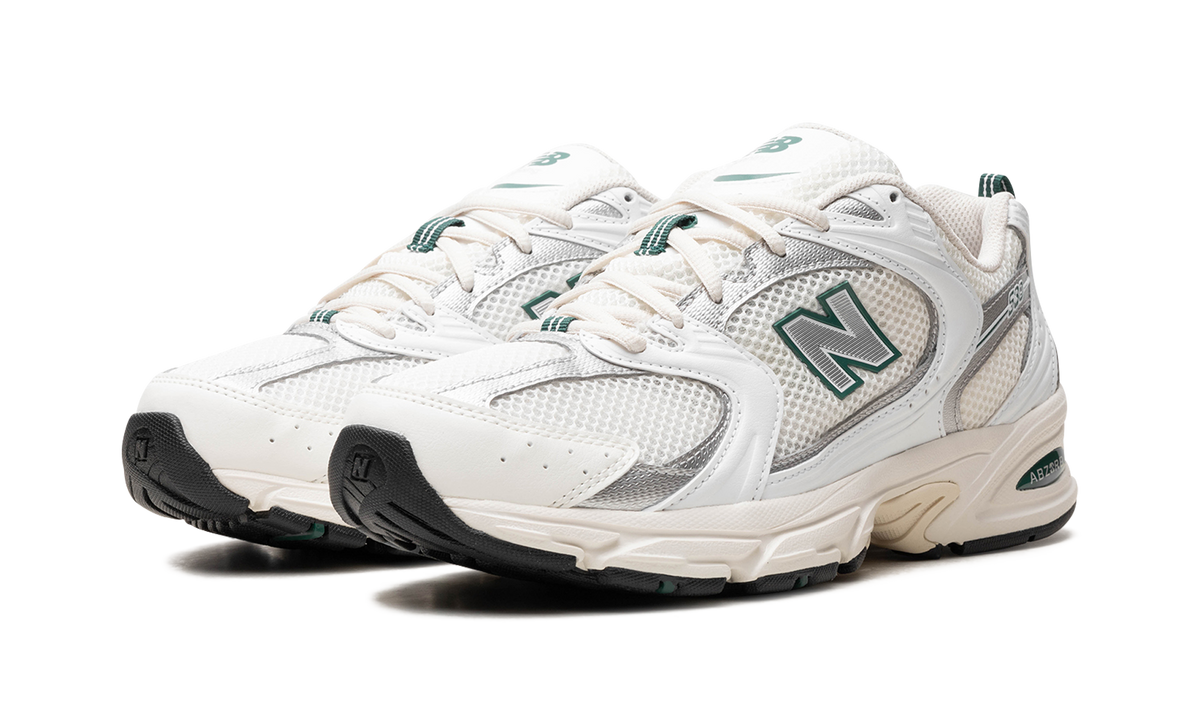 Overkicks - New Balance 530 Sea Salt Marsh Green (MR530SX) - vista trasera