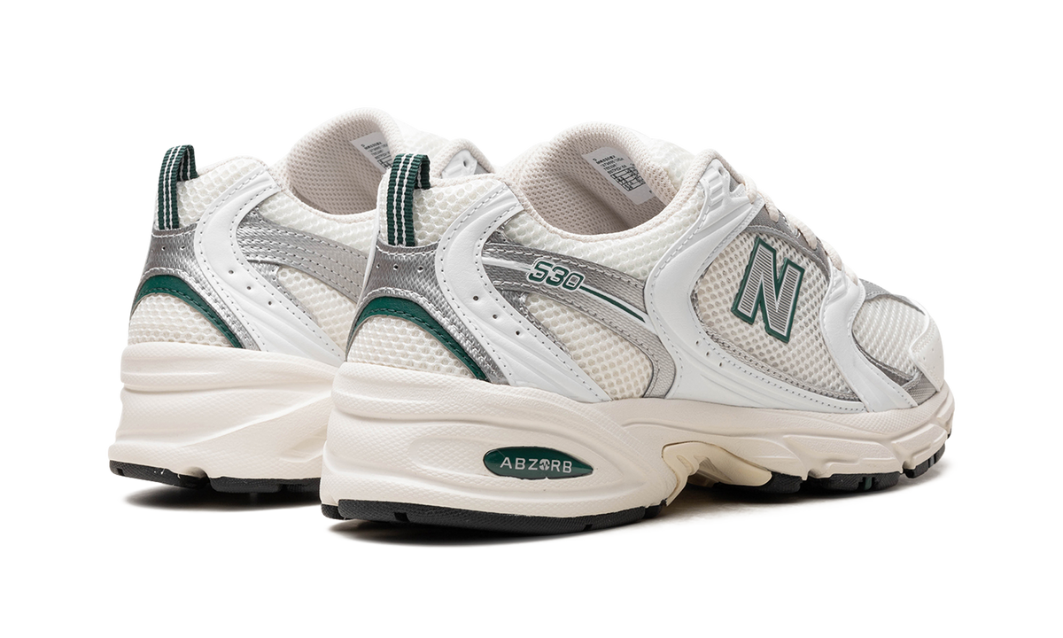 Overkicks - New Balance 530 Sea Salt Marsh Green (MR530SX) - par completo
