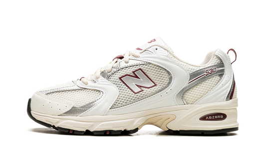 Overkicks - New Balance 530 Sea Salt Mercury Red (MR530SZ) - vista lateral