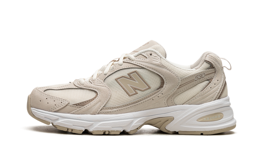 Overkicks - New Balance 530 Sea Salt Moonbeam (MR530OW) - vista lateral