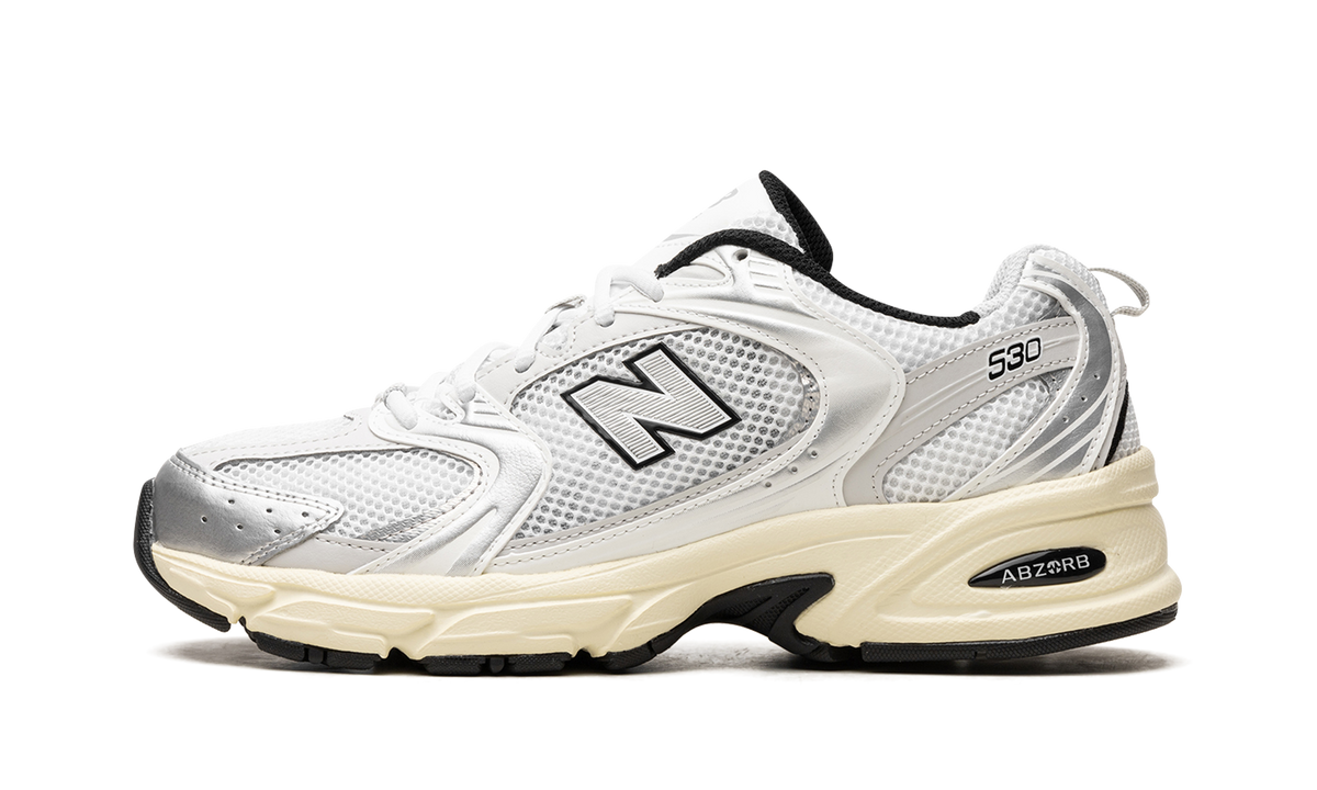 Overkicks - New Balance 530 Silver Cream (MR530TA) - vista lateral