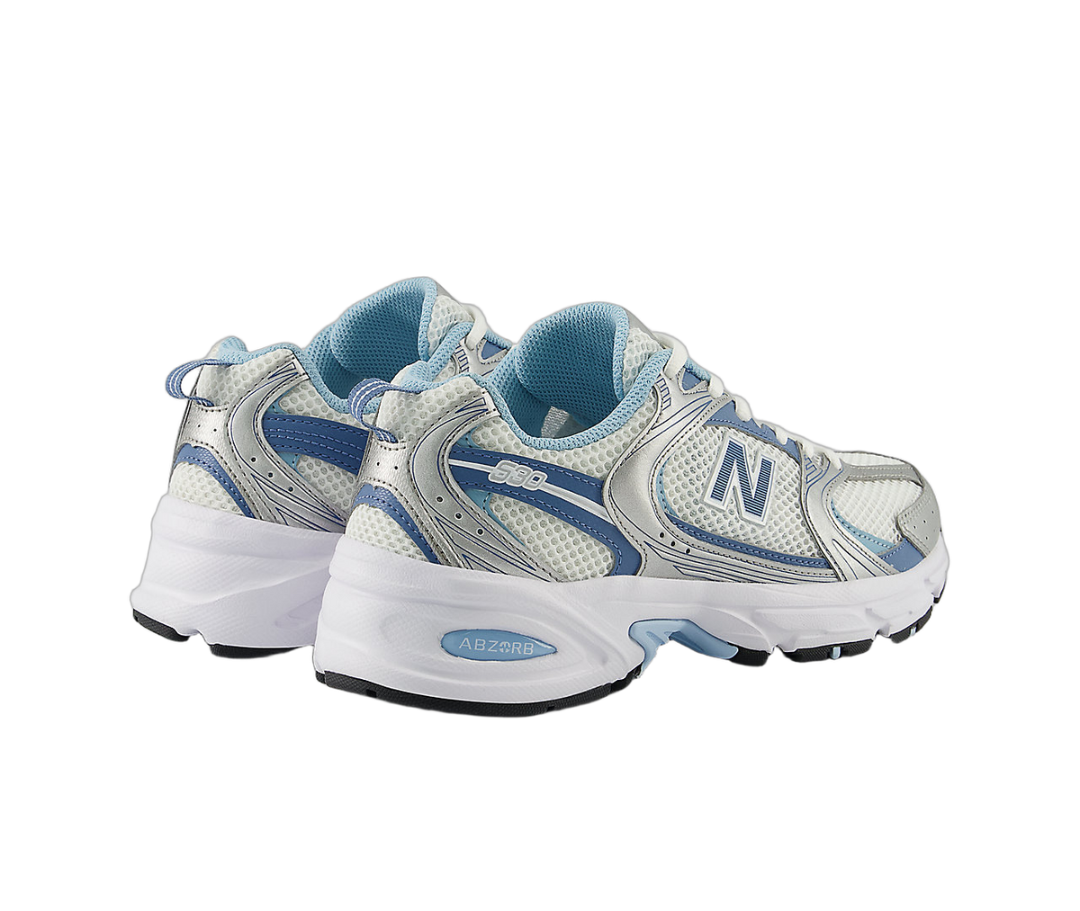 Overkicks - New Balance 530 Silver Metallic Heron Blue (MR530ADA) - par completo