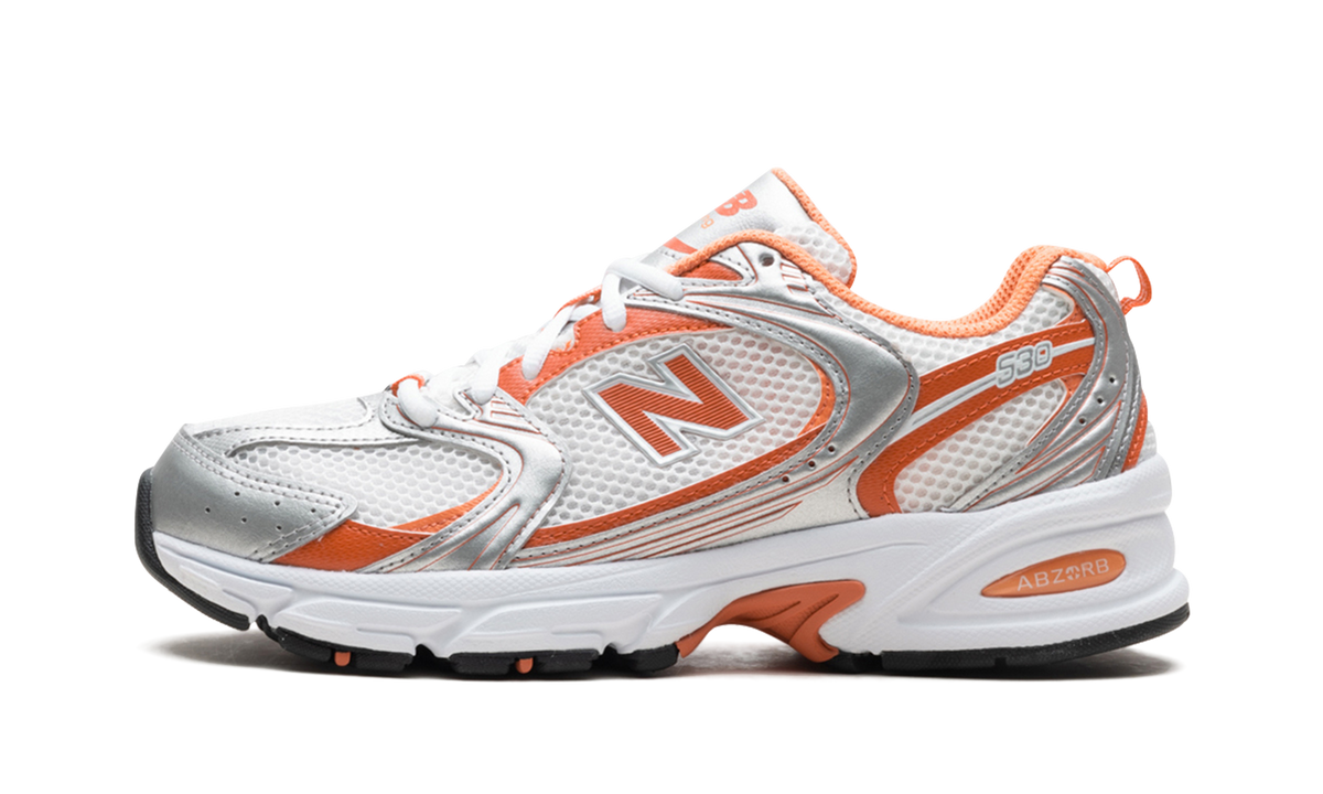 Overkicks - New Balance 530 Silver Metallic Infield Clay (MR530ADC) - vista lateral