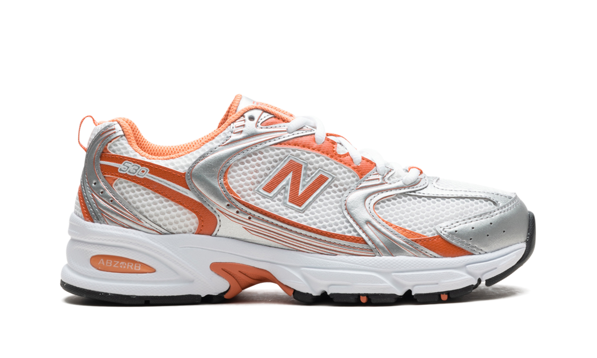 Overkicks - New Balance 530 Silver Metallic Infield Clay (MR530ADC) - detalle talón