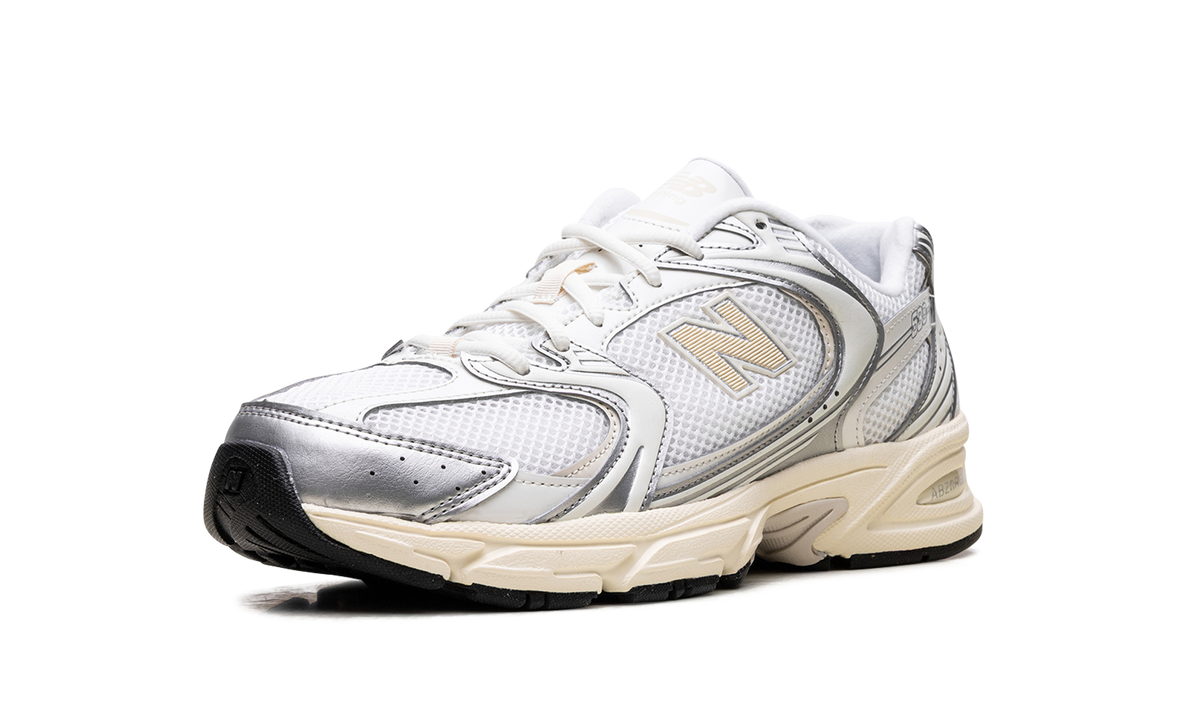 Overkicks - New Balance 530 Silver Metallic Linen (U530ESB) - detalle suela