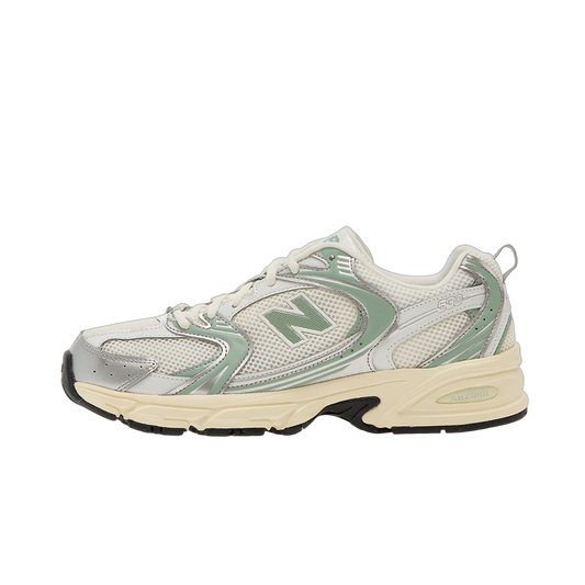 Overkicks - New Balance 530 Silver Metallic Mosaic Green (U530SEB) - vista lateral