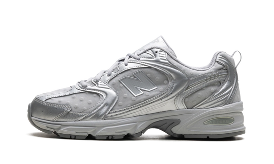 New Balance 530 Silver Metallic Raincloud Polka Dots
