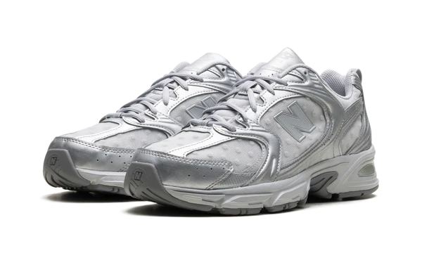New Balance 530 Silver Metallic Raincloud Polka Dots