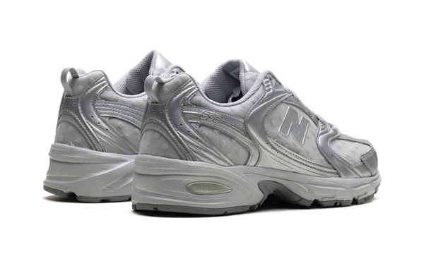 New Balance 530 Silver Metallic Raincloud Polka Dots