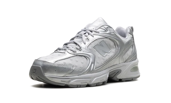 New Balance 530 Silver Metallic Raincloud Polka Dots