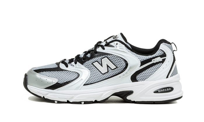 Overkicks - New Balance 530 Silver White (MR530USX) - vista lateral