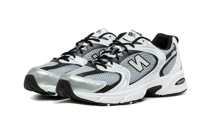 Overkicks - New Balance 530 Silver White (MR530USX) - vista trasera