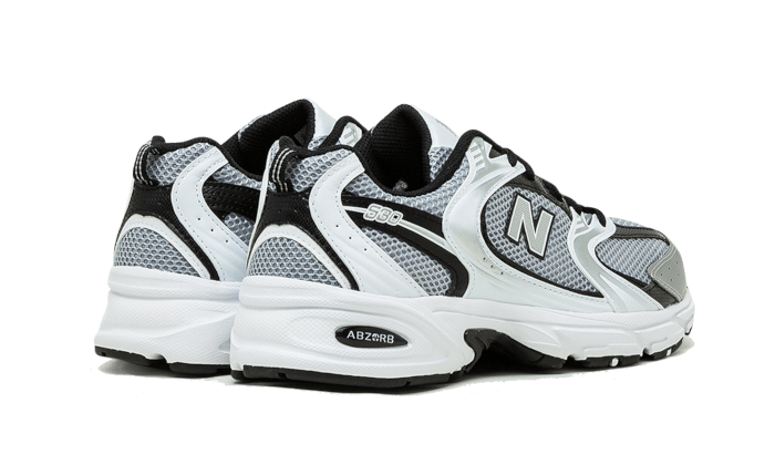 Overkicks - New Balance 530 Silver White (MR530USX) - par completo