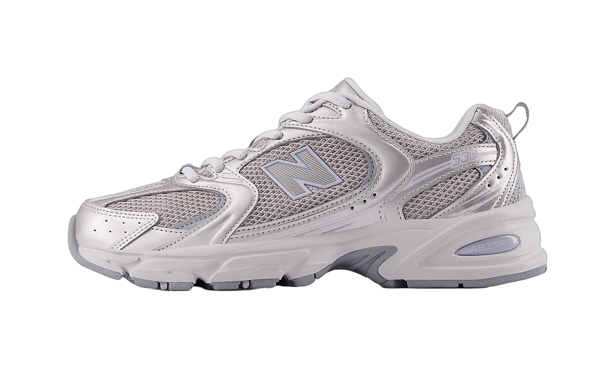 Overkicks - New Balance 530 Truffle Salt Metallic (U530ELG) - vista lateral