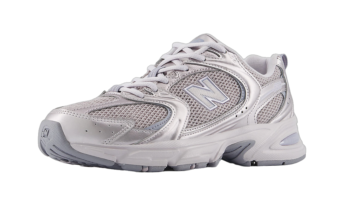 Overkicks - New Balance 530 Truffle Salt Metallic (U530ELG) - vista trasera