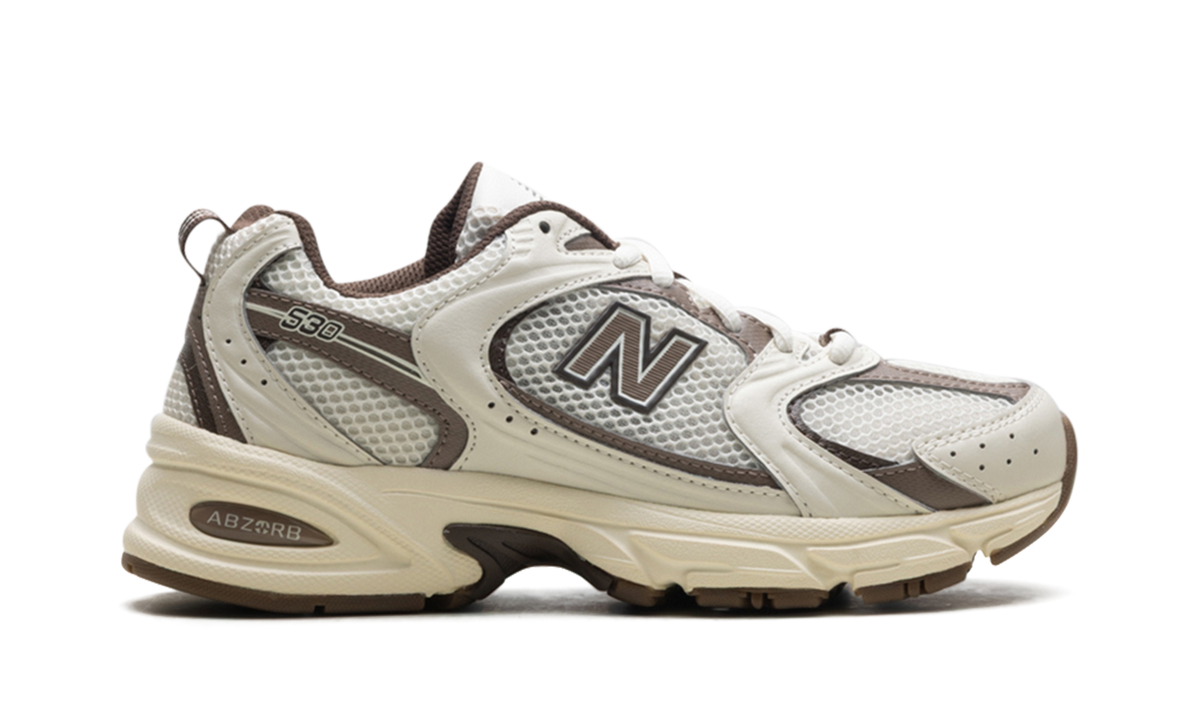 Overkicks - New Balance 530 Turtledove Mushroom (MR530ASM) - detalle talón