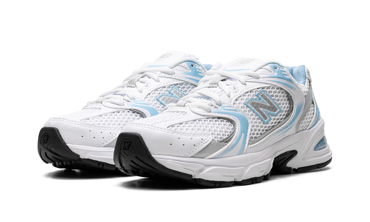Overkicks - New Balance 530 White Blue Haze (MR530BB) - vista trasera