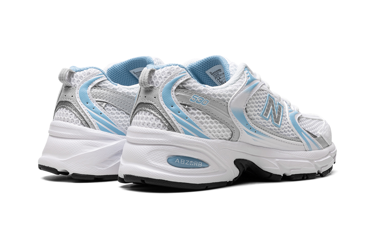 Overkicks - New Balance 530 White Blue Haze (MR530BB) - par completo