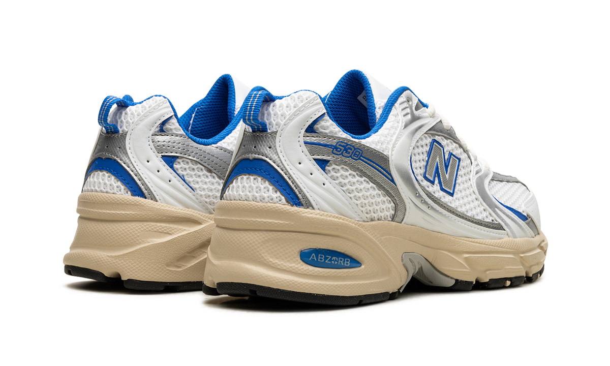 Overkicks - New Balance 530 White Blue Oasis (MR530EA) - par completo
