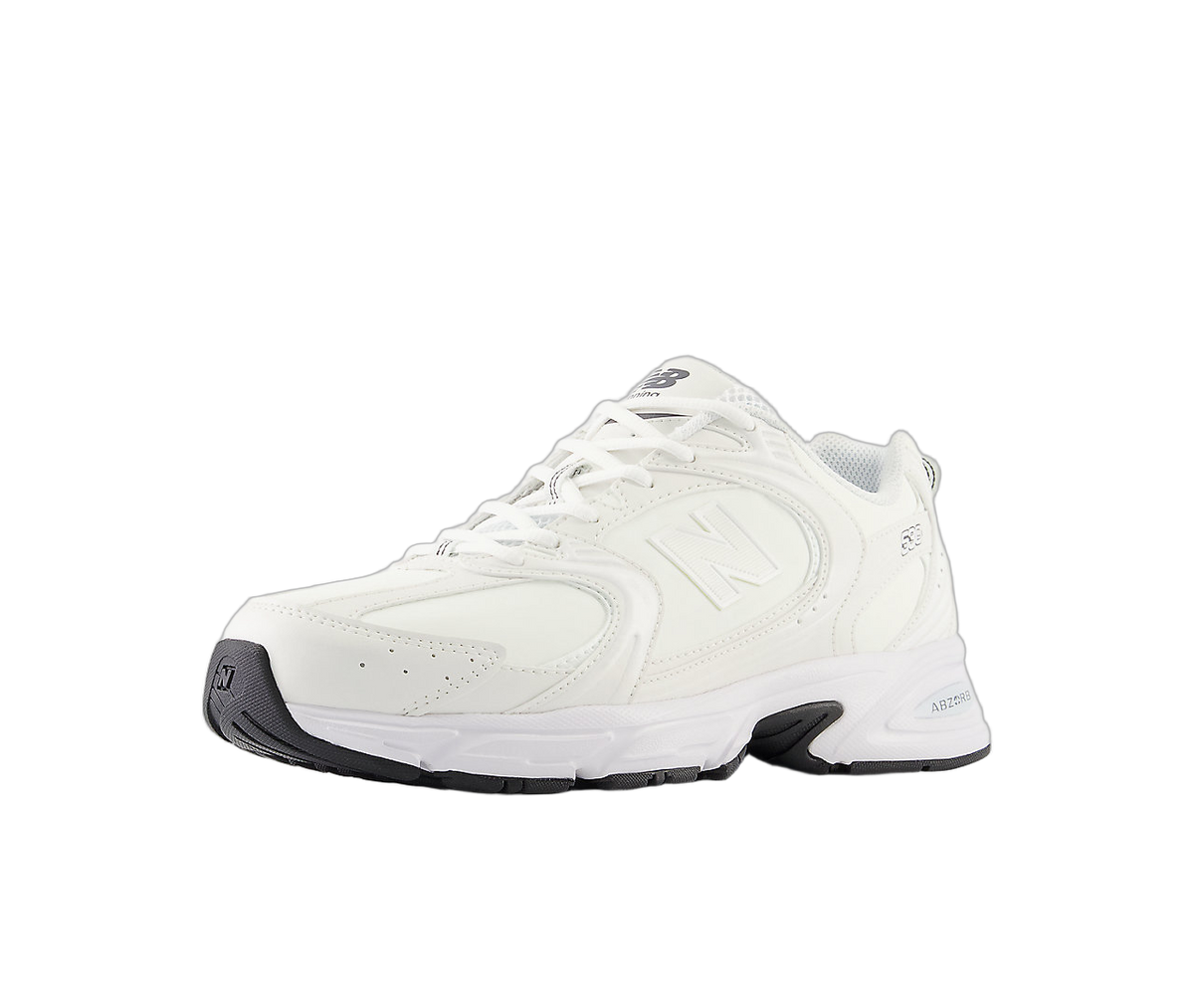 Overkicks - New Balance 530 White Castlerock (MR530NW) - vista trasera